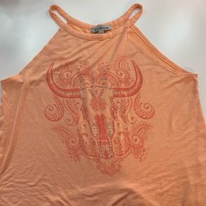 NWOT Deer Skull Tank Top